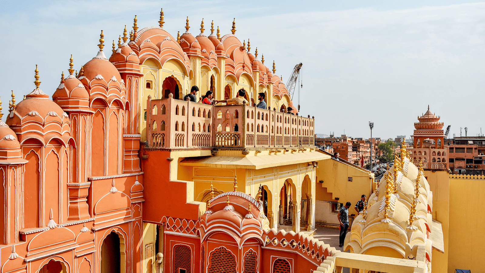 百夫長旅遊_南亞_印度_齋浦爾風之宮_Hawa Mahal 1