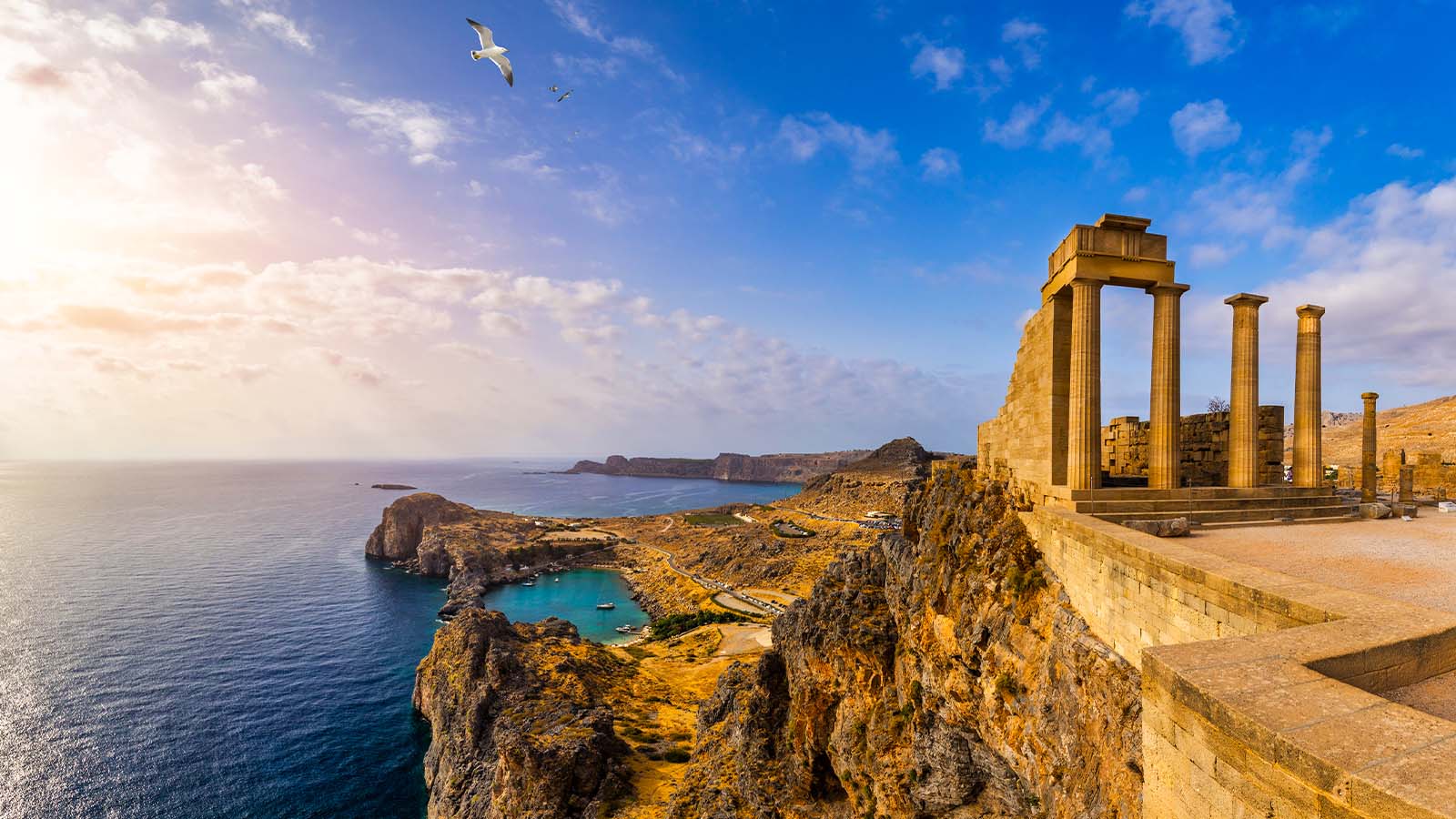 百夫長旅遊_希臘_ 林多斯衛城Lindos Acropolis