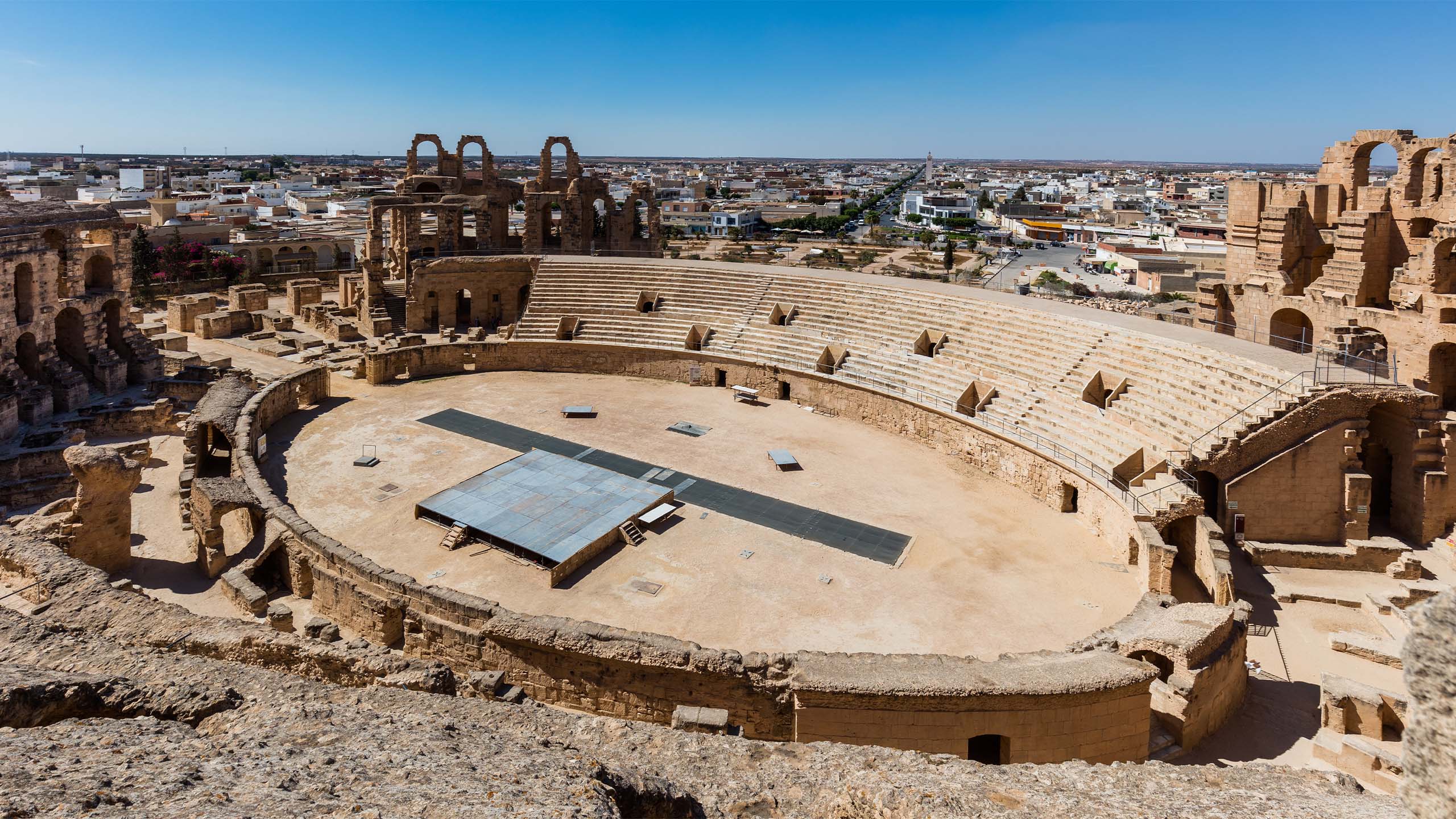 百夫長旅遊_非洲_突尼西亞_伊爾傑競技場El Jem Amphitheater