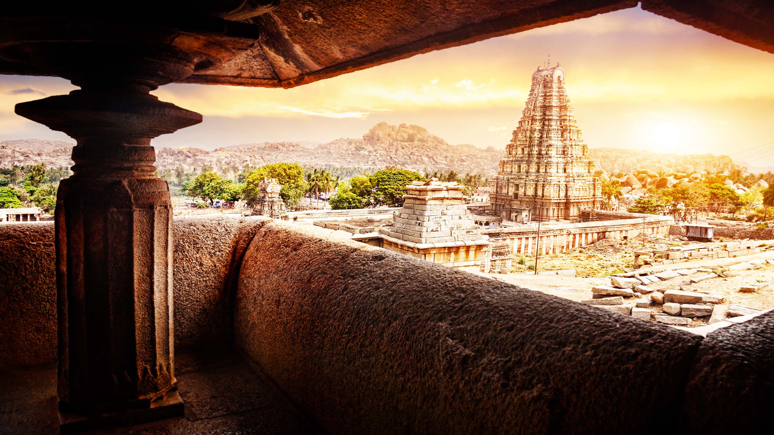 百夫長旅遊_亞洲_亨比_亨比古城HAMPI