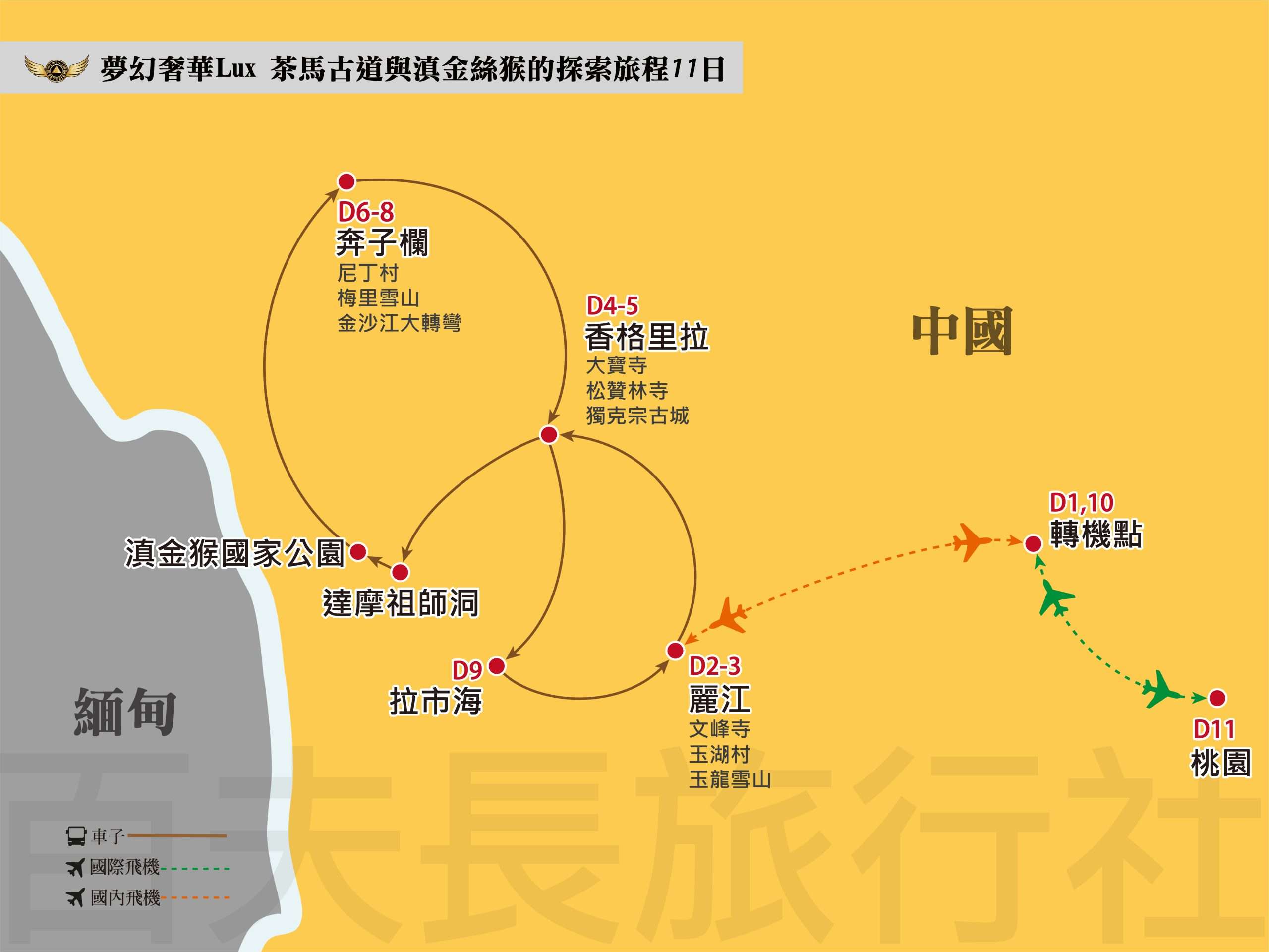 2025茶馬古道與滇金絲猴的探索旅程11日1200-900
