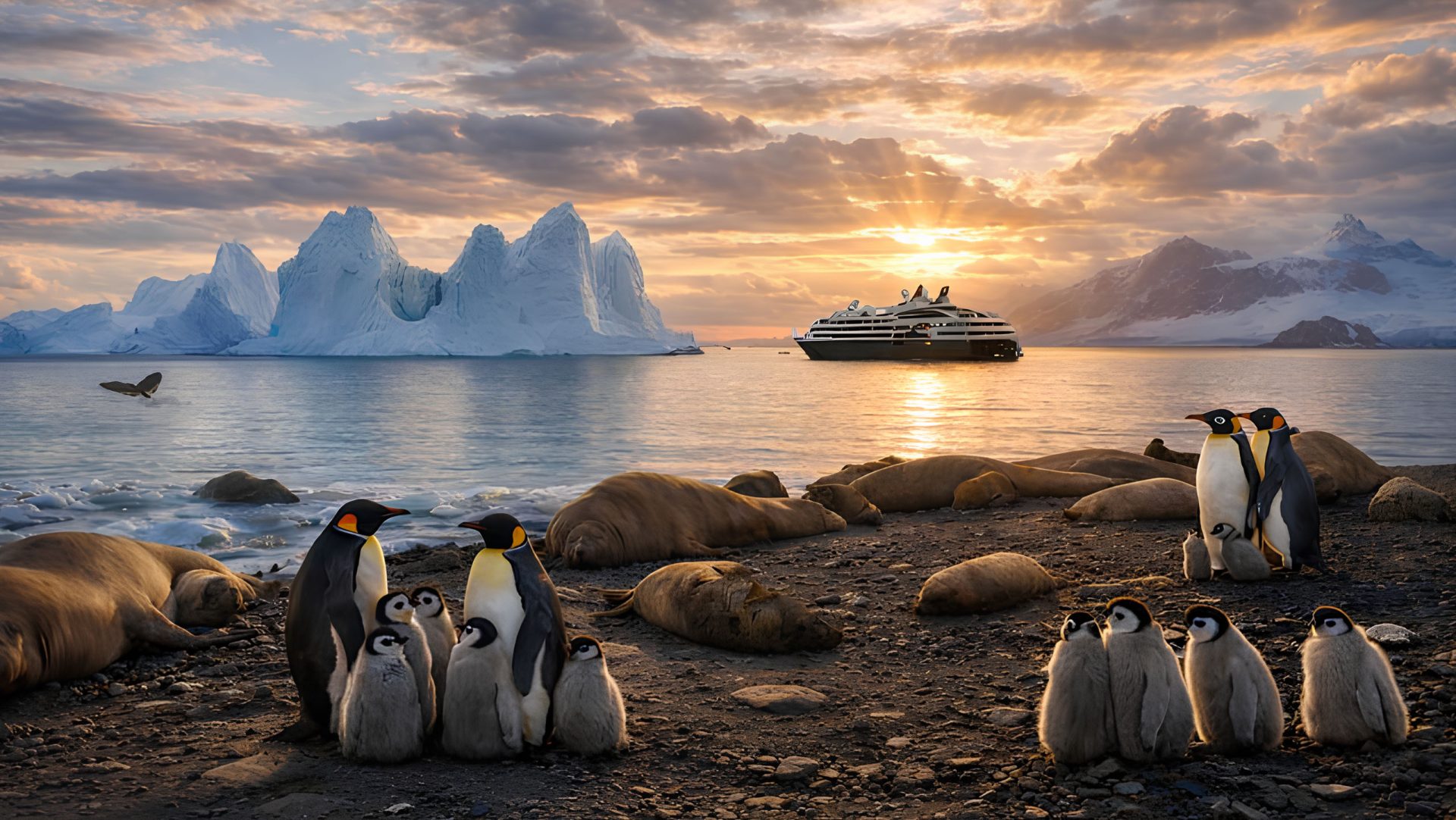 受保護的內容: 探索南極五島｜福克蘭群島．南喬治亞島．南極半島．南奧克尼里島．南雪特南島—Oceanwide 28日