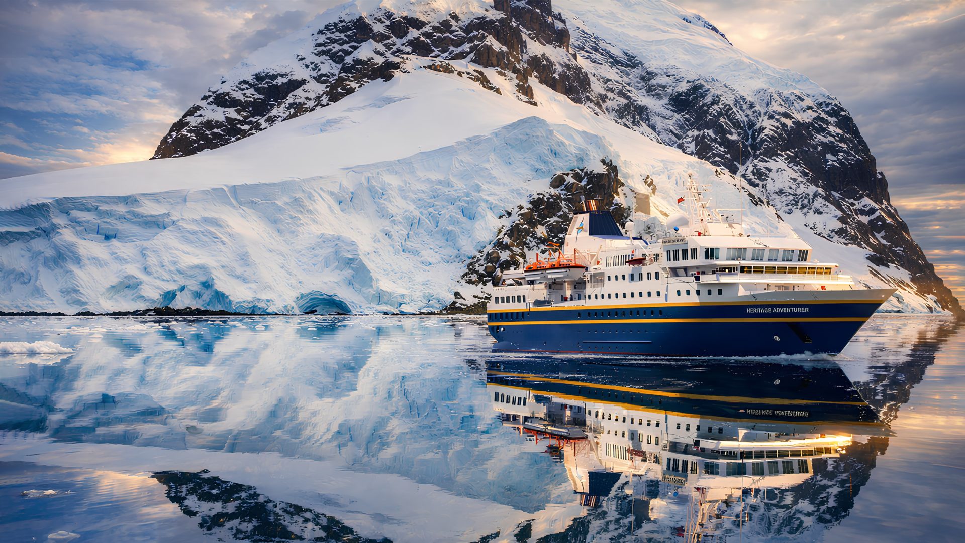 南極洲羅斯海｜守護南極深處的沉靜之牆—Heritage Adventurer 30日