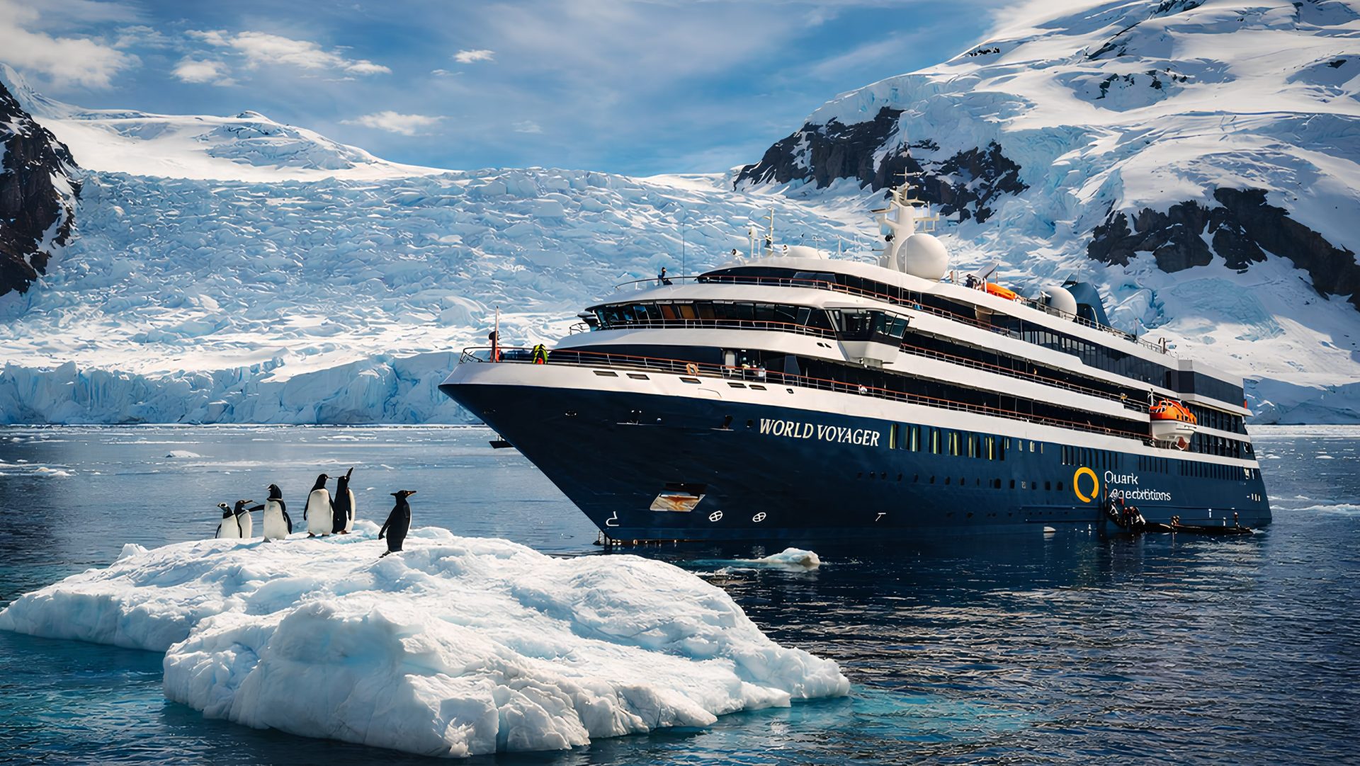 受保護的內容: 夢想南極半島｜飛越德瑞克海峽 —WORLD VOYAGER 17日